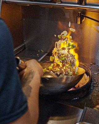 If you're not cooking with a wok, you're just settling for mediocrity.