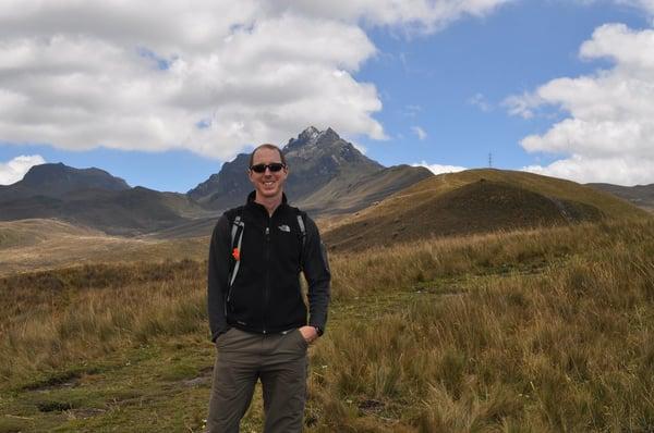 Dr. Scott on his travels to Ecuador