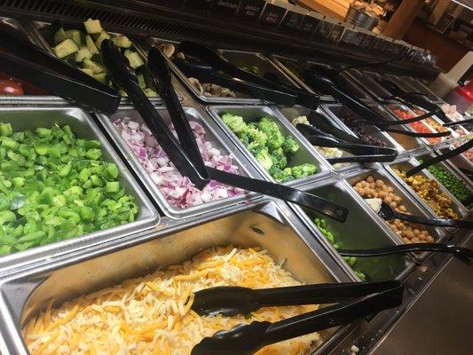 Award winning salad bar