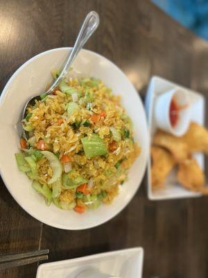 Vegetable fried rice