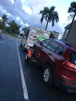 Long distance move need car towing?? No problem!!!