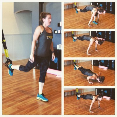 Upgrade your Burpee with TRX!!