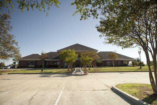 Front of Funeral Home