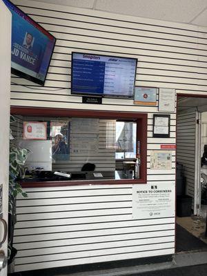 Front desk