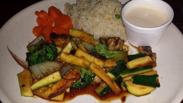 Veggie hibachi $5