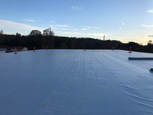 New Firestone TPO roof