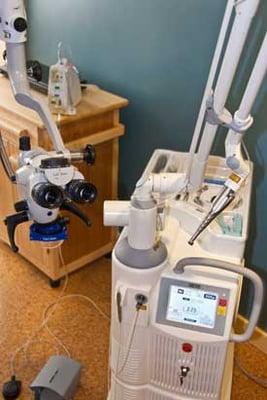 Surgical Microscope and Dental Lasers