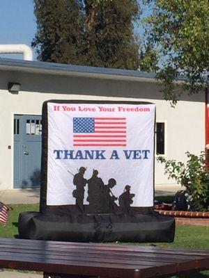 Veterans Day celebration...