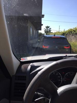 Long line and long wait just to order when I arrived at the drive through menu.