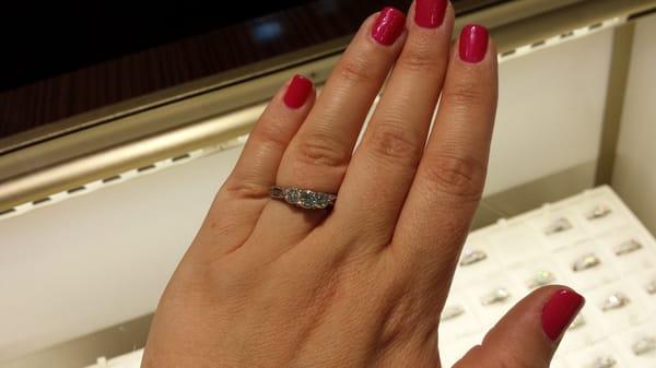 Sheila was so helpful and put the sparkle back in my dirty ring!