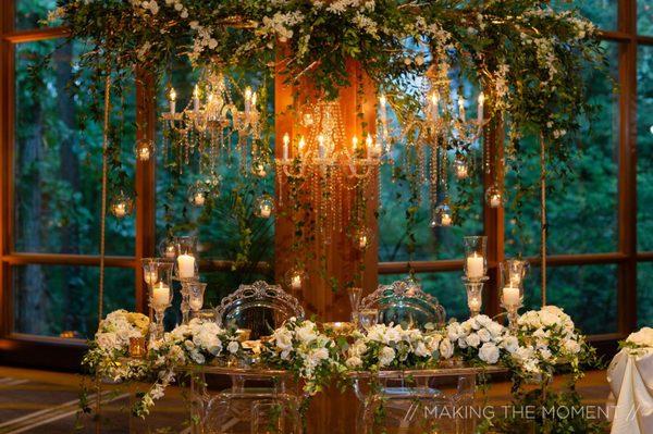 Dream wedding decor setup