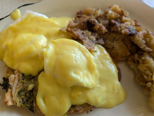 Spanakopita Benedict