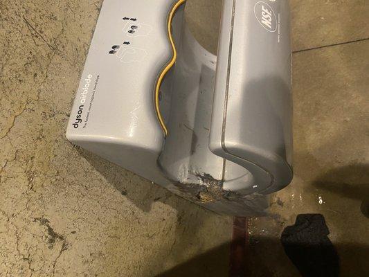 Mold in the dyson hand dryer