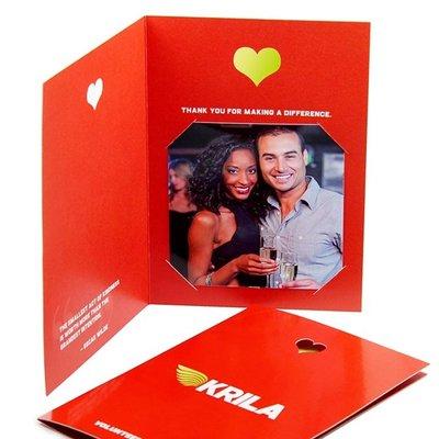 Custom greeting cards - custom printed, custom cut. We make custom cards bring your brand to life.