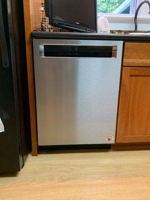 Our new KitchenAid Dishwasher