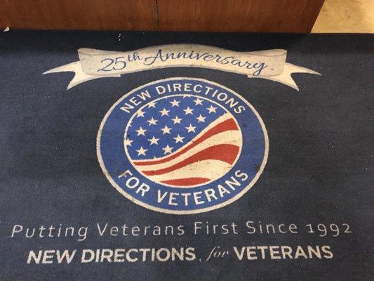 25th Anniversary of New Directions for Veterans.  A place to be of Service for those who have served America. Thank you Veterans!