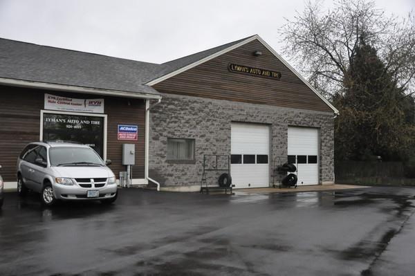 Lyman's Auto & Tire located in Hampton, NH offering general automotive repairs and 24-hour towing.