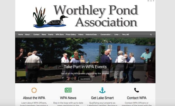 www.worthleypond.org by Witt Web Designs