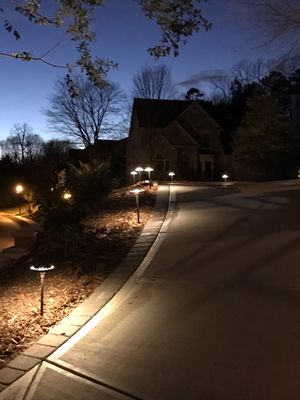 Driveway with pavers