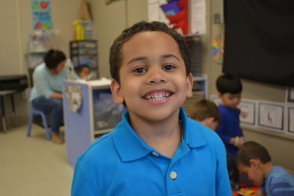 A student at the Brookville location.