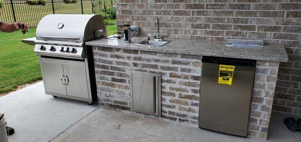 Cumex outdoor kitchen