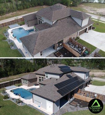 Solar Power Installation by TriSMART Solar