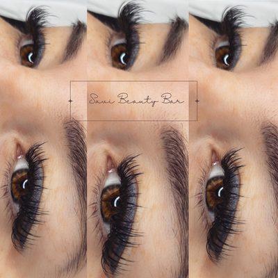 Light hybrid lashes