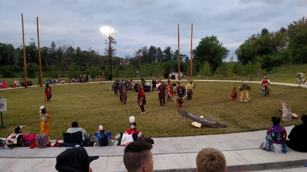 Waaswaanaging Indian Bowl Pow Wow - Cultural Historic Lac Du Flambeau Nation - Northwoods Wisconsin - Lake Superior Chippewa Indians