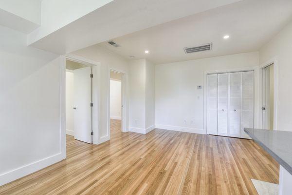 Complete rental unit remodel Alamo Square!