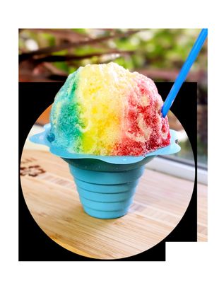 Rainbow Shaved Ice