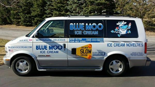 BLUE MOO Ice Cream.... featuring ice cream novelties.