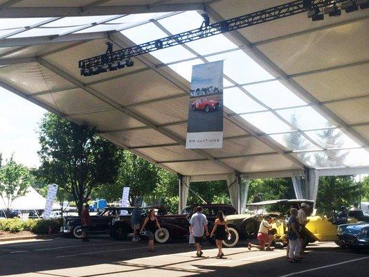 Clearspan structures for Michigan corporate events