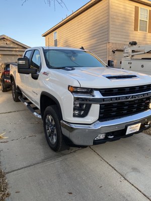 Our brand new 2022 Silverado 2500HD Duramax