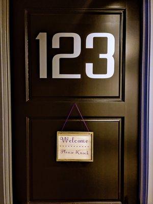 Welcome to suite 123!