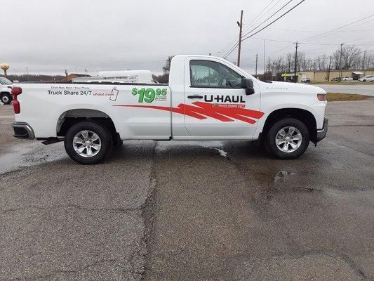 U-Haul rentals available