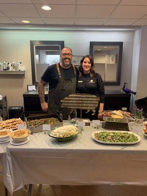 Re-Grand Opening, food catered by Tolon!