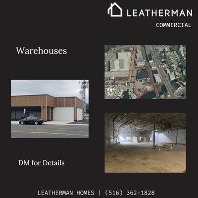 Leatherman Homes Commercial Specializing in Nassau Warehouses