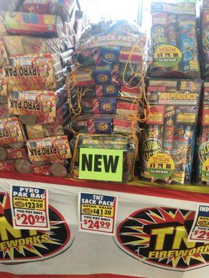 TNT Fireworks Tent