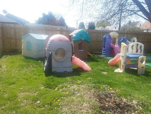 This is part of the outside play area