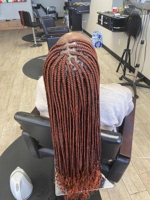 Box Braids long