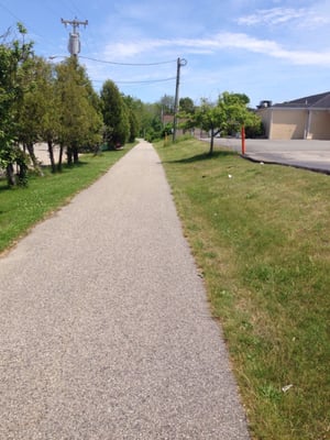 Paved multiuser trail