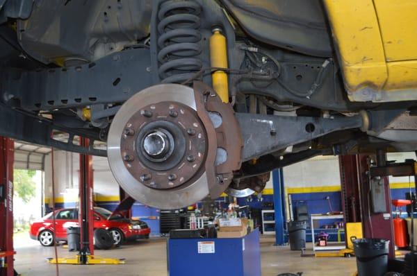 Strange sounds, vibration, and pulling to one side are among the warning signs that your vehicle needs new brakes.