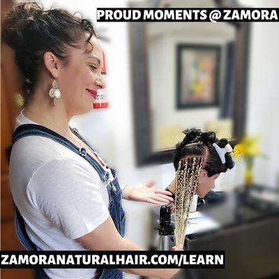 Zamora Natural Hair & Braiding Training Center