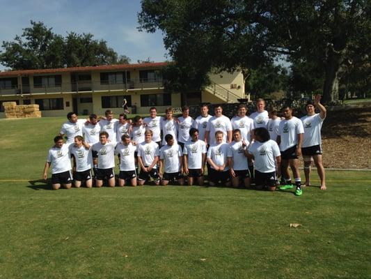 Traveling to California for the Quarter Finals with UVU Men's Rugby. Dr. Eagar serves as a team physician for UVU Men's Rugby.