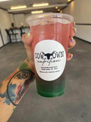 Watermelon Thunder!!
Come by and try our healthy energy refreshers!