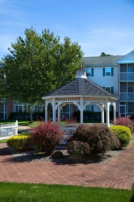 The Pines at Whiting Senior Facility, Outdoors relaxing, sitting Gazebo