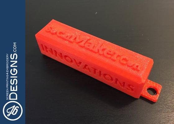 3D printed key chain