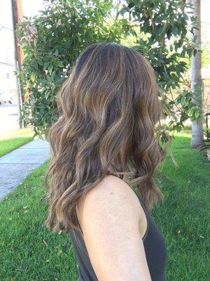 Color and cut by Brittany