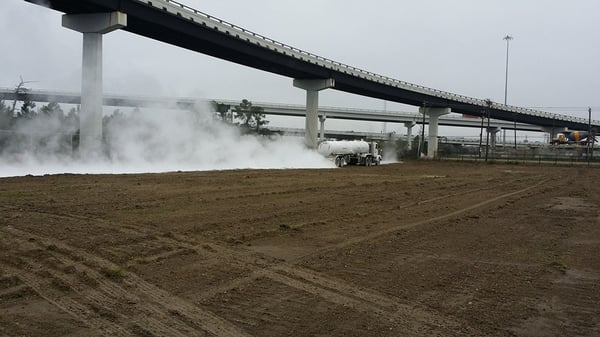 Soil stabilization and soil modification for wet site conditions.