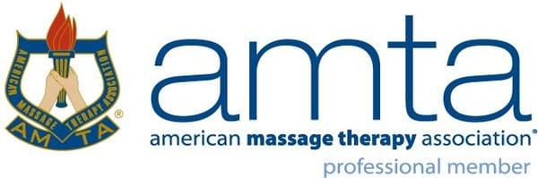 Proud Professional Member of the American Massage Therapy Association.